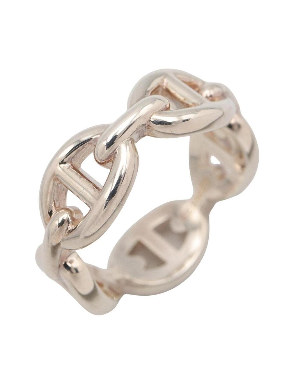 Hermes Enchainee Pm Ring #5.5 Us Size #345265H10B